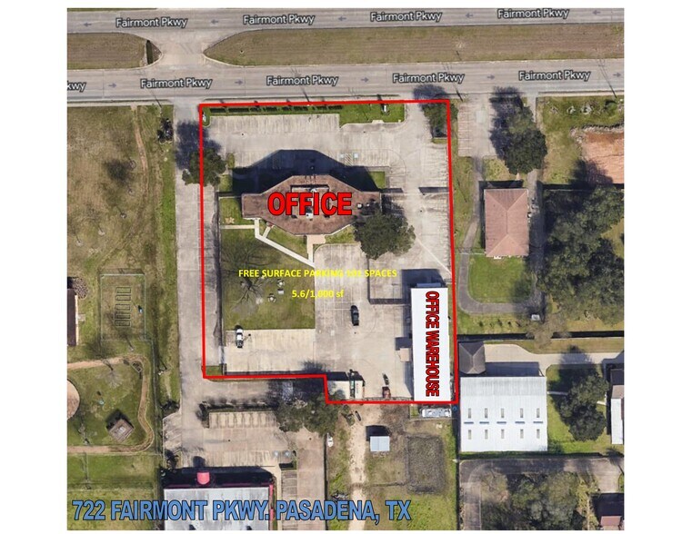 More Photos Of 722 Fairmont Pky, Pasadena Light Manufacturing For Lease