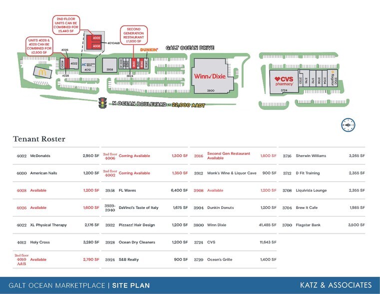 More Photos Of 3700-4032 N Ocean Blvd, Fort Lauderdale Unknown For Lease