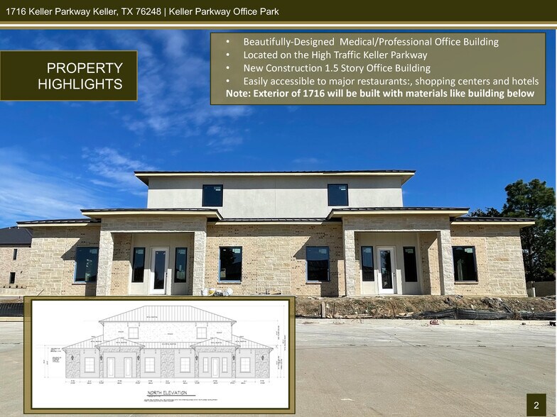 More Photos Of 1716 Keller Pkwy, Keller Medical For Lease