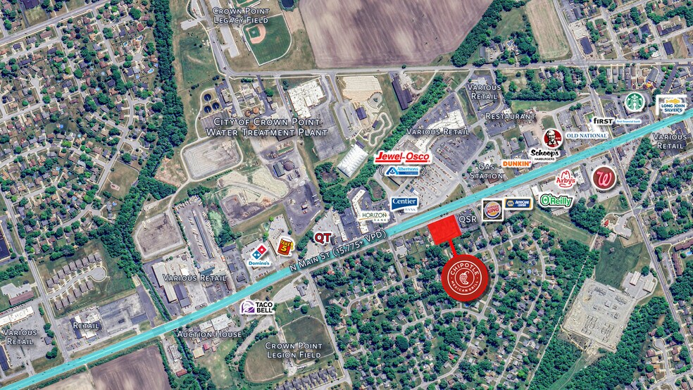 More Photos Of 1205 Main St, Crown Point Freestanding For Sale