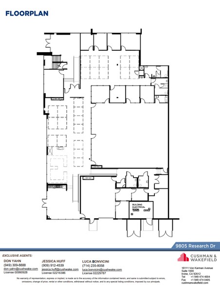 More Photos Of 9801-9805 Research Dr, Irvine Light Distribution For Lease
