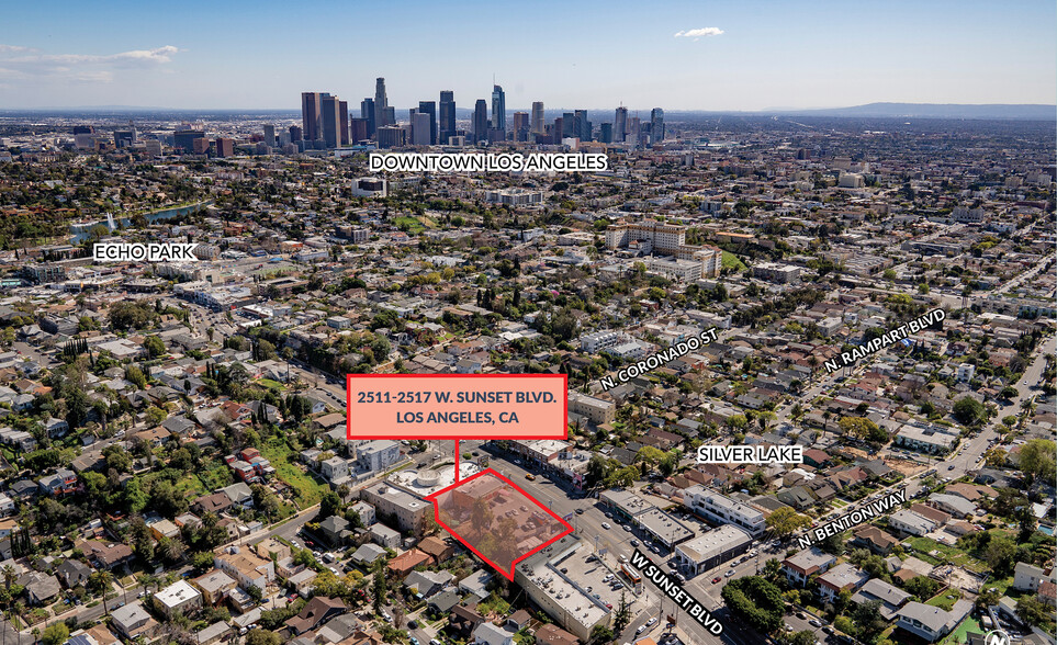 Primary Photo Of 2511-2517 W Sunset Blvd, Los Angeles Land For Sale