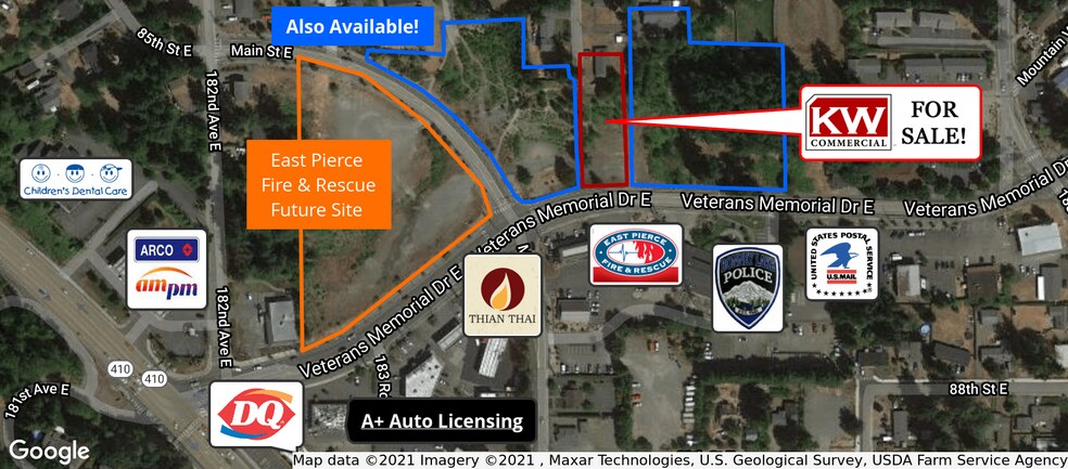 More Photos Of 18404-18414 Veterans Memorial Dr E, Bonney Lake Land For Sale