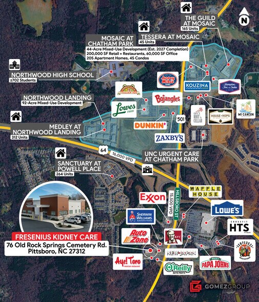 More Photos Of 76 Old Rock Spring Cem Rd, Pittsboro General Retail For Sale