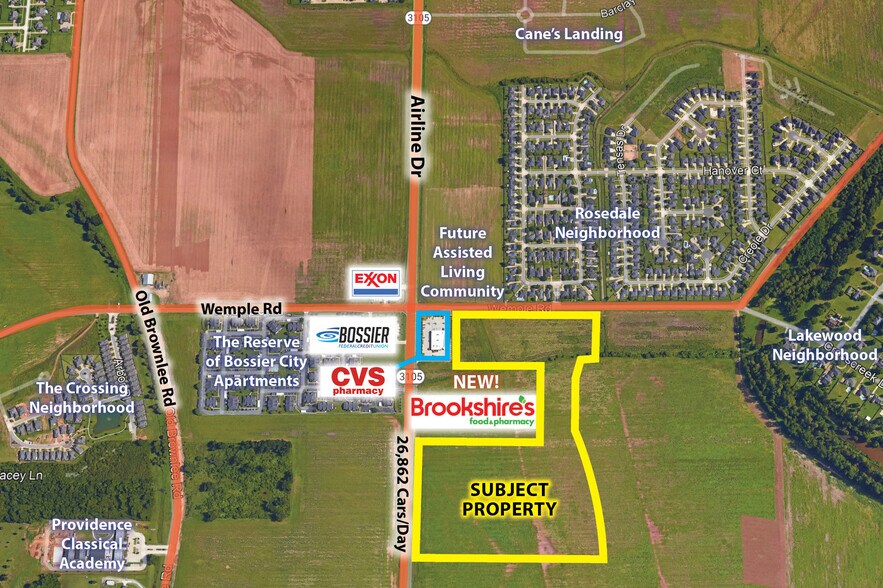 Primary Photo Of Airline Drive-26 Acres, Bossier City Land For Sale