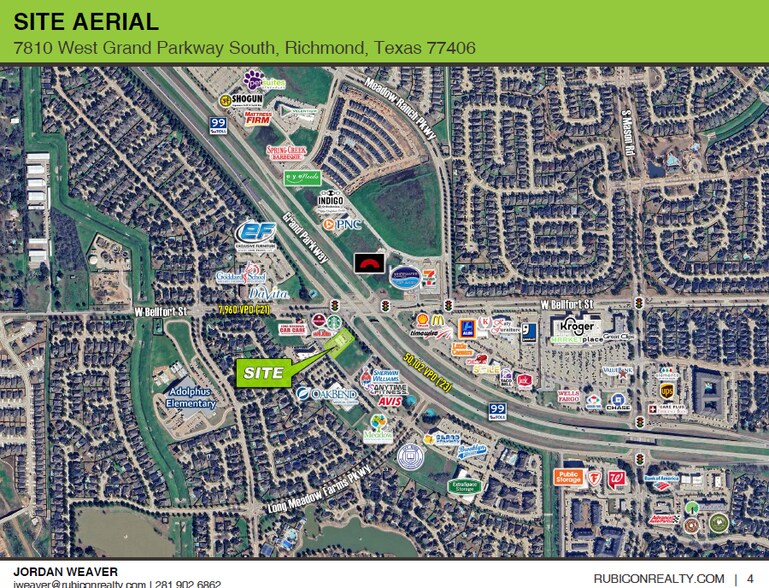 More Photos Of 7810 W Grand Pky S, Richmond Storefront For Lease