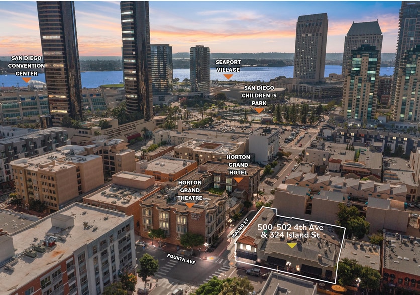 More Photos Of 500-502 4th Ave, San Diego Freestanding For Sale