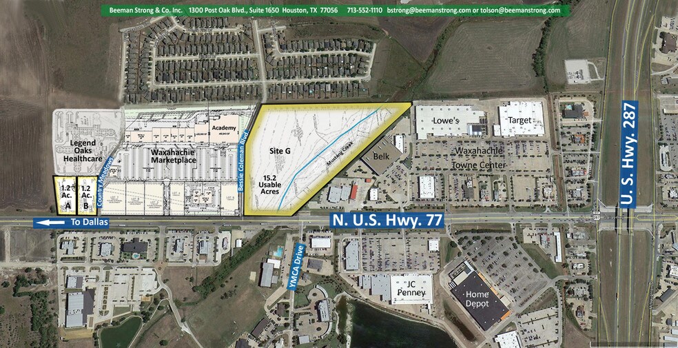 More Photos Of 1782 N Highway 77, Waxahachie Land For Sale