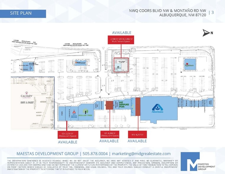 More Photos Of 6000-6200 Coors Blvd, Albuquerque Unknown For Lease