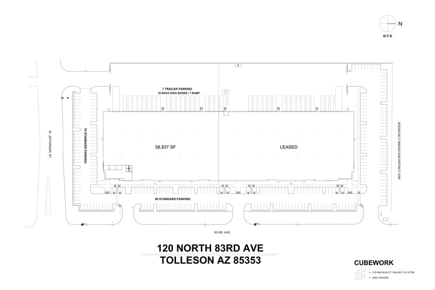 More Photos Of 120 N 83rd Ave, Tolleson Warehouse For Lease