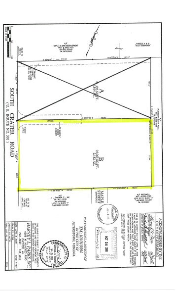 Primary Photo Of 3657 S Crater Rd, Petersburg Land For Sale
