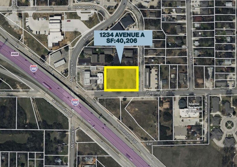 More Photos Of 1234 Avenue A, Denton Land For Sale