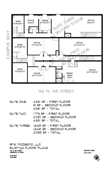 More Photos Of 142 N 9th St, Modesto Office For Lease
