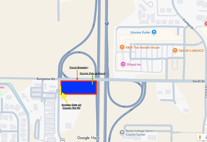 Primary Photo Of County Road HH exit 618 on I-5 @ Road 16, Orland Land For Lease