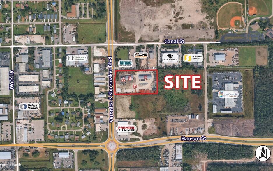 Primary Photo Of 3560 Veronica S Shoemaker Blvd, Fort Myers Warehouse For Sale
