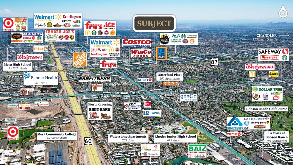 More Photos Of 2035 S Alma School Rd, Mesa Storefront For Lease