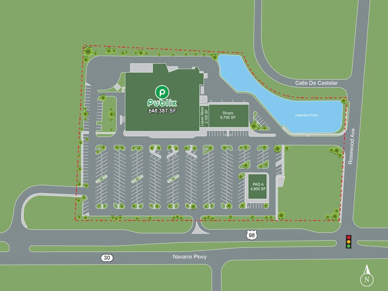 More Photos Of 11040 Navarre Pky, Navarre Storefront For Lease