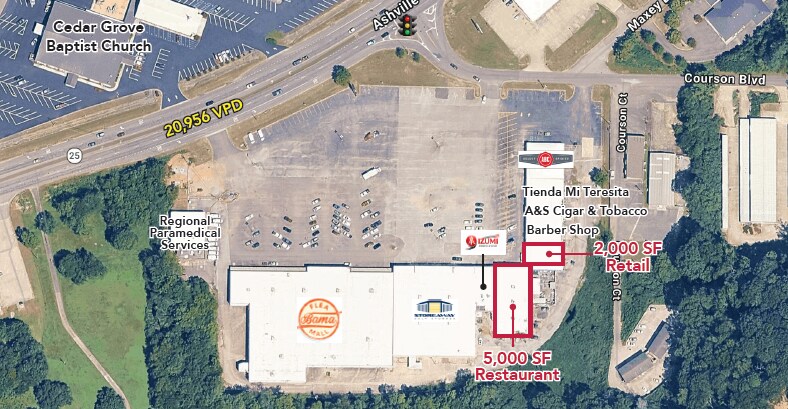 More Photos Of 1605-1641 Ashville Rd NE, Leeds General Retail For Lease