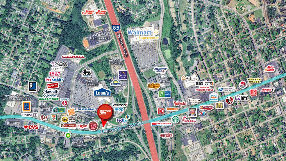 More Photos Of 1321-1329 E Innes St, Salisbury Freestanding For Sale