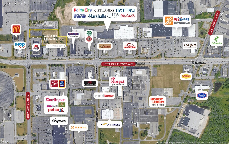 More Photos Of 600 Jefferson Rd, Rochester General Retail For Lease