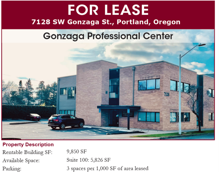 Primary Photo Of 7128 SW Gonzaga St, Portland Office For Lease