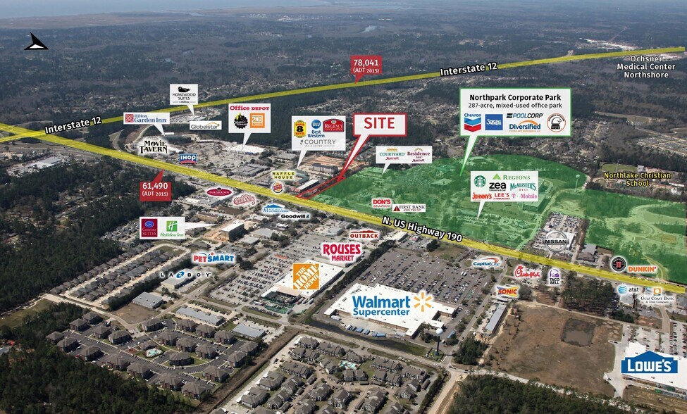 More Photos Of 629 N Highway 190, Covington Restaurant For Sale