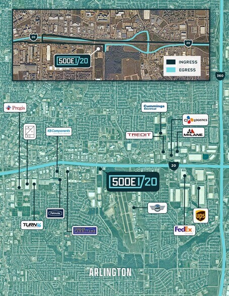 More Photos Of 500 E Interstate 20, Arlington Warehouse For Sale