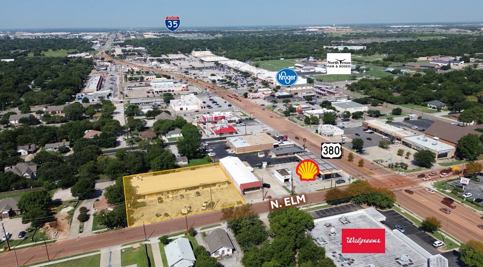 More Photos Of 1803-1813 N Elm St, Denton Restaurant For Sale