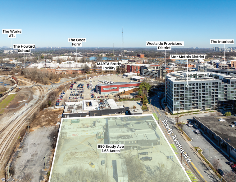 More Photos Of 990 Brady Ave NW, Atlanta Land For Sale