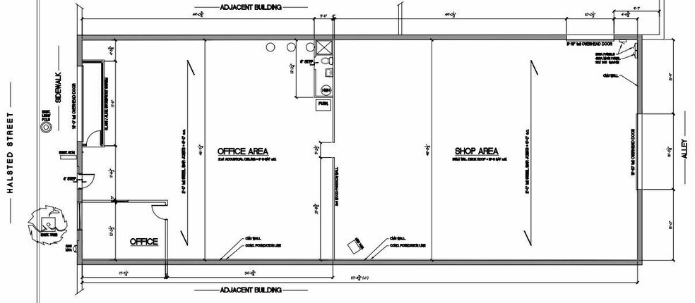 More Photos Of 3633 S Halsted St, Chicago Showroom For Lease