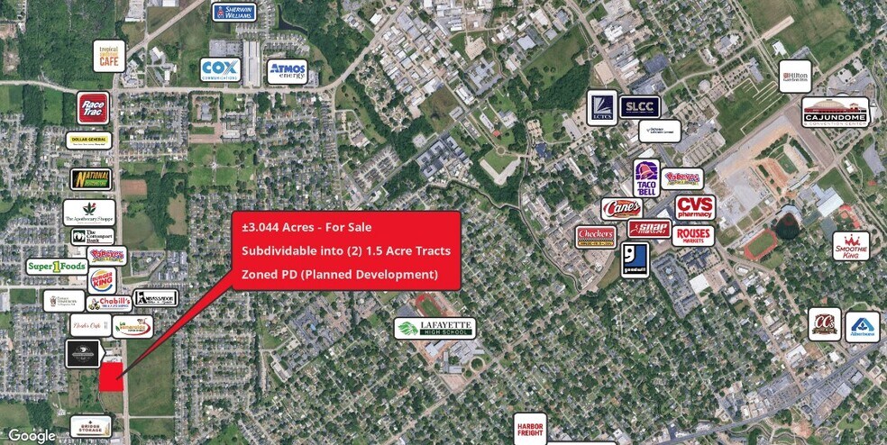 More Photos Of 2440 Ambassador Caffery Pky, Lafayette Land For Sale