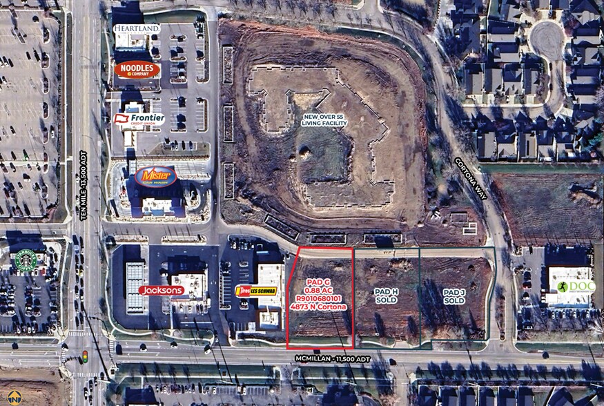 More Photos Of 4873 N Cortona Way, Meridian Land For Lease