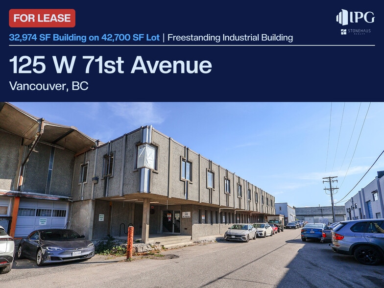 Primary Photo Of 125 W 71st Ave, Vancouver Warehouse For Lease