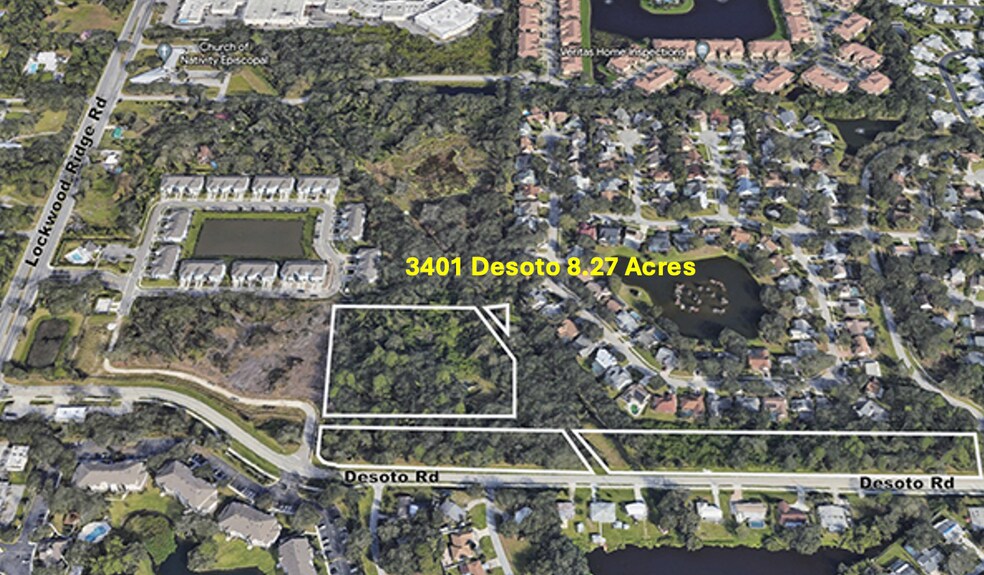 Primary Photo Of 3401 Desoto Rd, Sarasota Land For Sale