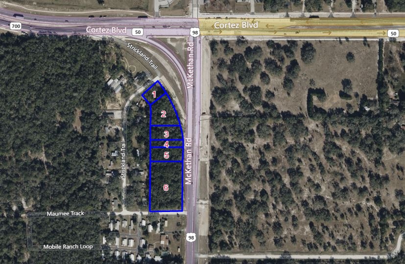 Primary Photo Of Cortez Blvd & McKethan rd, Dade City Land For Sale