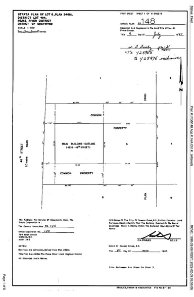 More Photos Of 1-12 4332 Nicholson Rd, Chetwynd Industrial For Sale