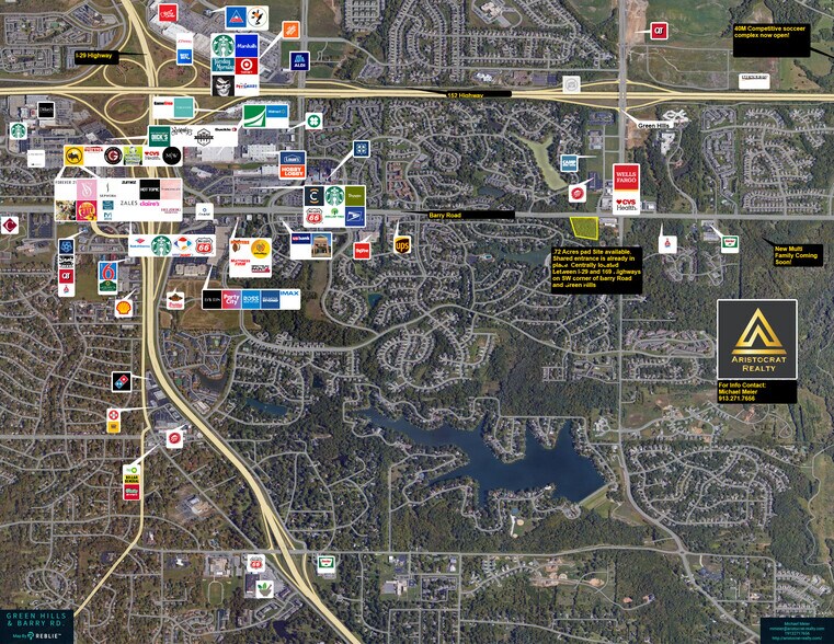 More Photos Of Barry Rd. & Green Hills Rd, Kansas City Land For Sale