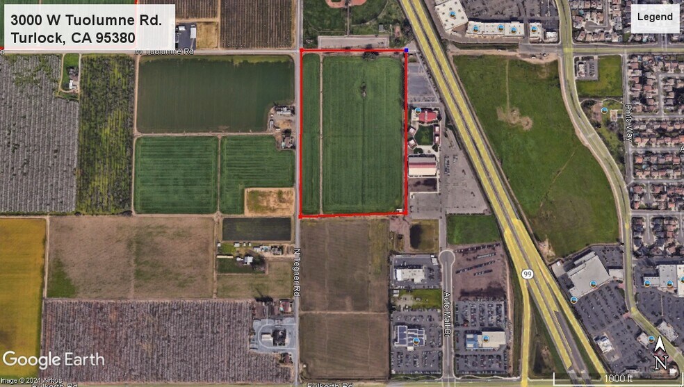Primary Photo Of 3000 W Tuolumne Rd, Turlock Land For Sale