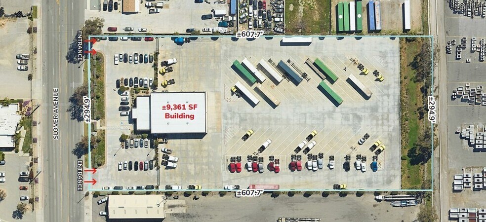 Primary Photo Of 15033 Slover Ave, Fontana Land For Lease