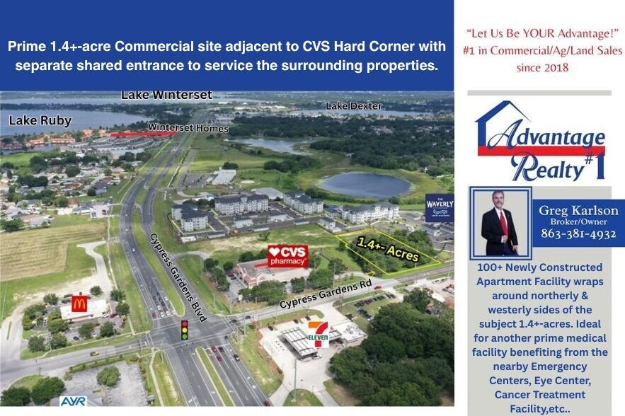 Primary Photo Of Cypress Gardens Road, Winter Haven Land For Sale