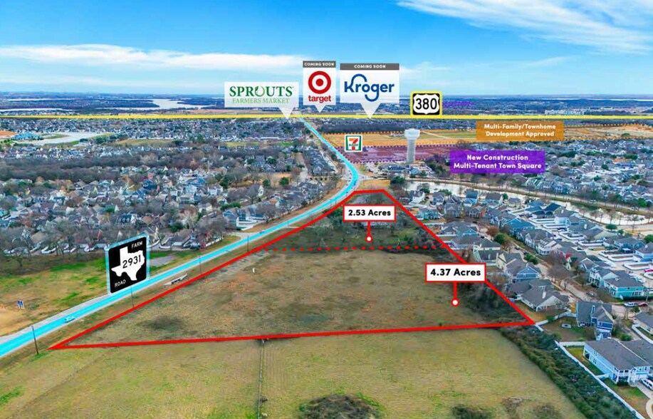 More Photos Of 1979 FM 2931, Aubrey Land For Sale