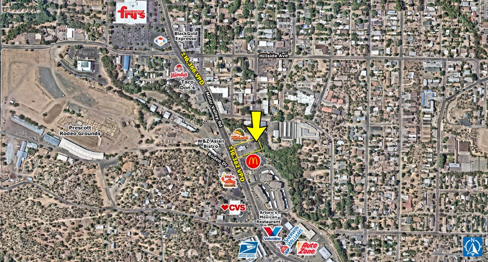 More Photos Of 547 Miller Valley Rd, Prescott Fast Food For Lease