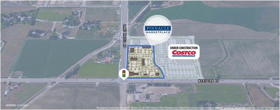 More Photos Of NWC Meridian and Lake Hazel Rd, Meridian Land For Lease