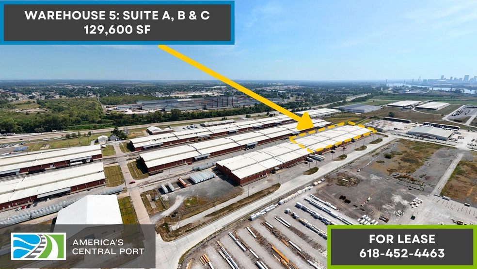 More Photos Of 1200 W 4th St, Granite City Warehouse For Lease