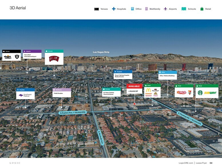 More Photos Of 4131-4161 S Eastern Ave, Las Vegas Unknown For Lease