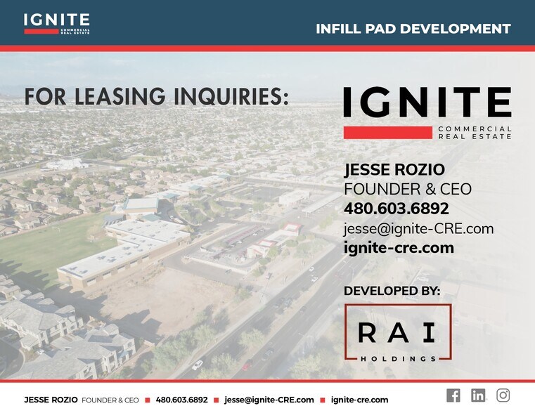 More Photos Of W/NWC 40th St @ Baseline Rd, Phoenix Land For Lease
