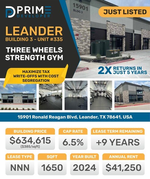 More Photos Of 15893 Ronald W Reagan Blvd, Leander Light Distribution For Sale