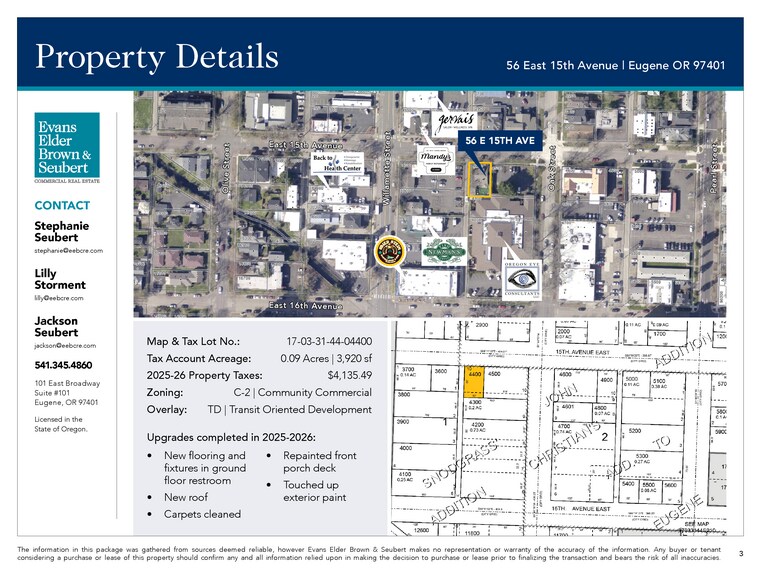 More Photos Of 56 E 15th Ave, Eugene Office For Sale