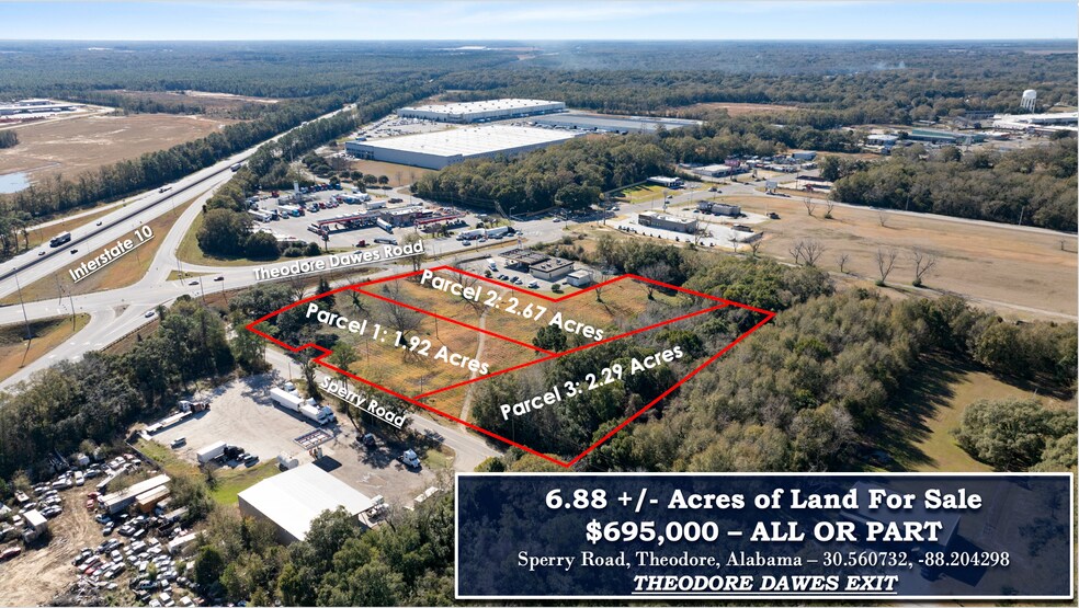 Primary Photo Of Sperry Road, Theodore Land For Sale