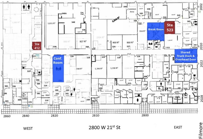 More Photos Of 2800-2860 W 21st St, Erie Office For Lease